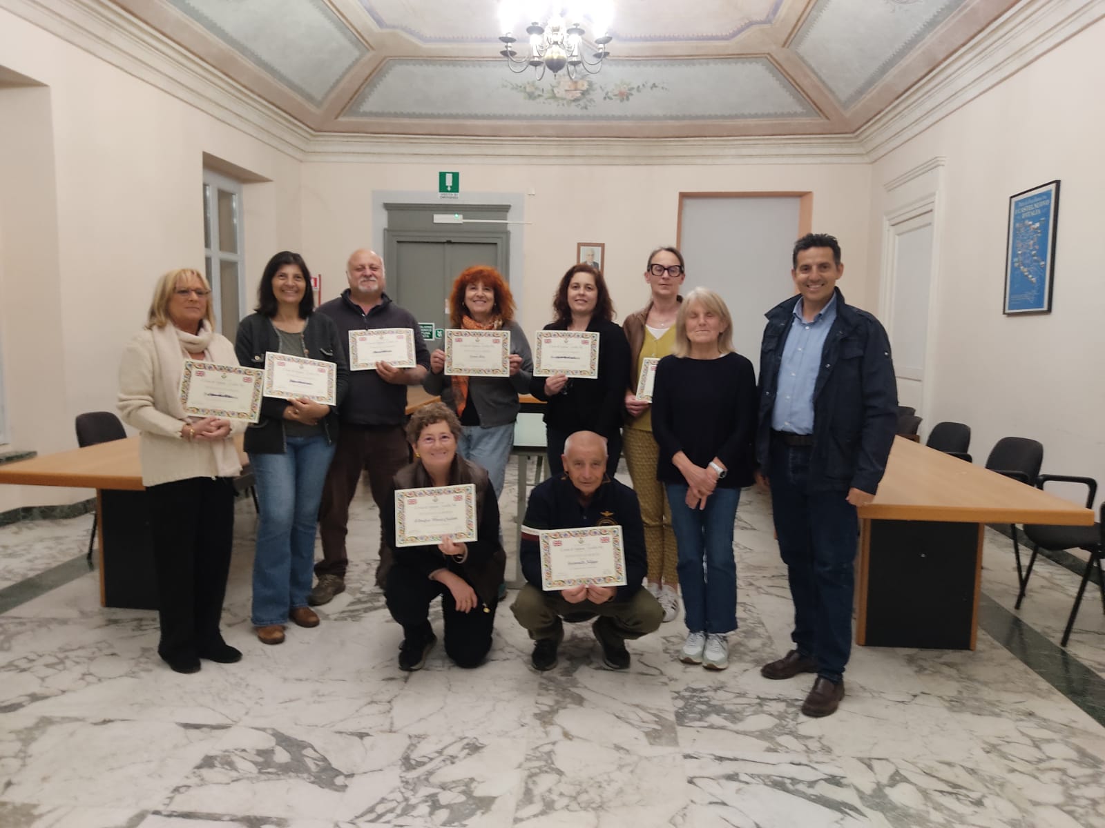 Castelnuovo B foto di gruppo